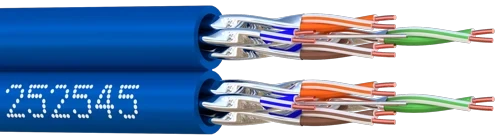 visuel 252545-00 : 2×U/FTP CAT6A 500 LSZH