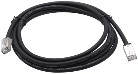 visuel 262640-00 : S/FTP CAT6 PATCH TPE INT/EXT NOIR