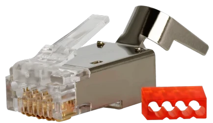 visuel 940544-K05 : CONNECTEUR RJ45 FTP CAT6  1.35/8 TRAVERSANT