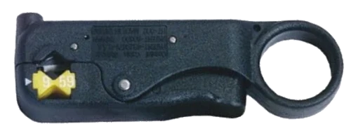 visuel 998001-B0 : DENUDEUSE 2 LAMES RG59/RG6 NOIRE