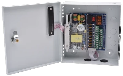 visuel K20910-B0 : ALIMENTATION MURALE 12VDC 10A 9VOIES