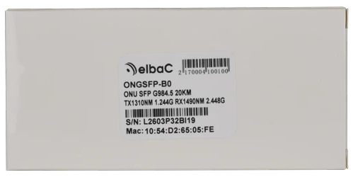 conditionnment ONGSFP-B0