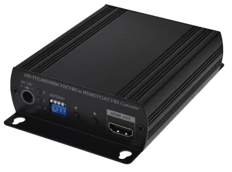 visuel S12004-B0 : CONVERTISSEUR PAL/AHD/CVI/TVI > VGA/HDMI/(PAL ou Looping) - AD001HD4