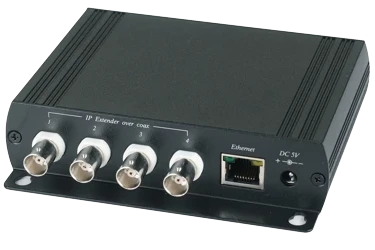 visuel S16104-B0 : KIT SWITCH 4 IP 10MBPS SUR COAX - IP01K