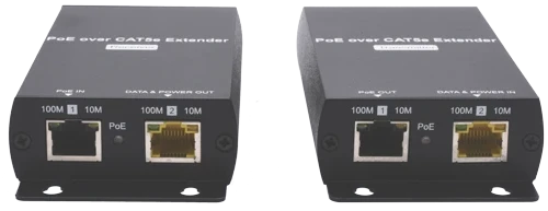 visuel S16941-BK : DEPORT IP POE SUR RJ45 800m - IP09P