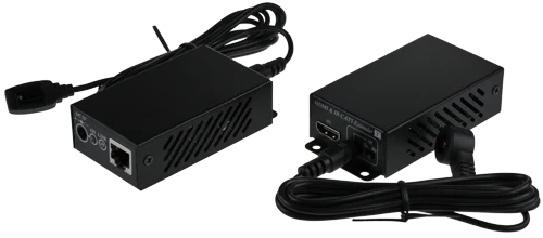 visuel S18050-BK : DEPORT HDMI+IR >RJ45 1080P60 70M 4KP30 40M HDBASE-T