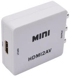 visuel S19011-B0 : CONVERTISSEUR HDMI>PAL(RCA) + AUDIO