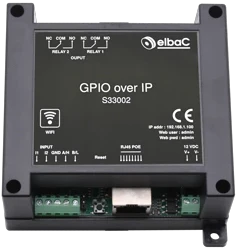 visuel S33002-B0 : GPIO OVER IP POE 2I/2O