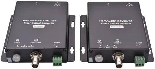 visuel S69101-BK : KIT-DEPORT HD-TVI/CVI/AHD/CVBS + RS485 SUR FIBRE 20KM