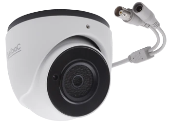 visuel VABF28-01-B0 : CAMERA BOULE AHD/CVI/TVI/PAL 2MPX 2.8MM