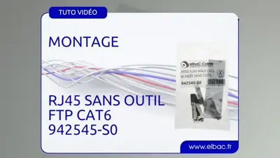 vidéo Montage RJ45 sans outil 942545