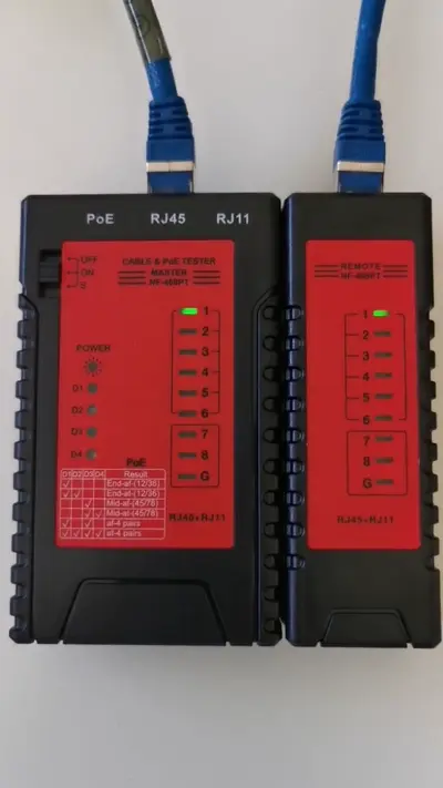 vidéo Test de continuité S99011